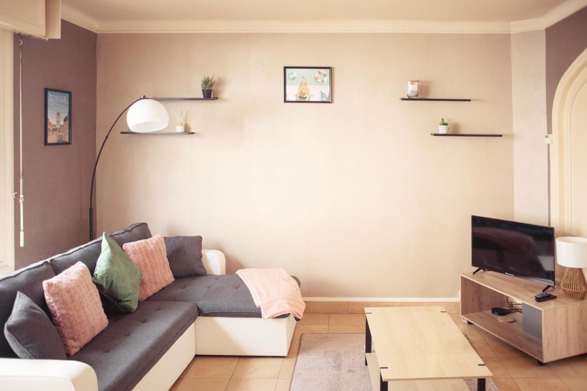 Spa , Jardin 250M2 Et Appartement Cosy De 60 M2 Au Centre 滨海布洛涅 外观 照片